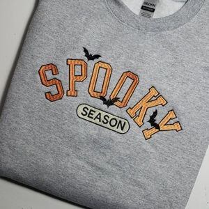 Spooky Season Embroidered Sweatshirt